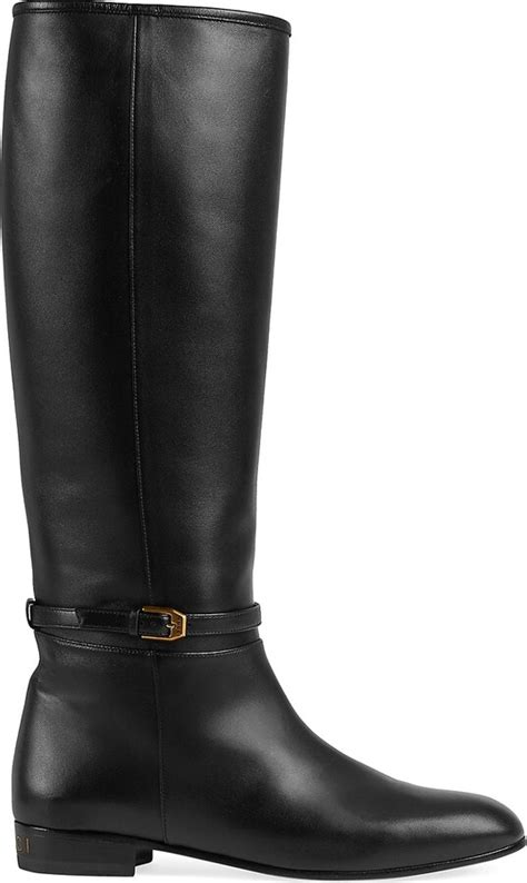 gucci fin tall shaft boots|thigh high gucci boots.